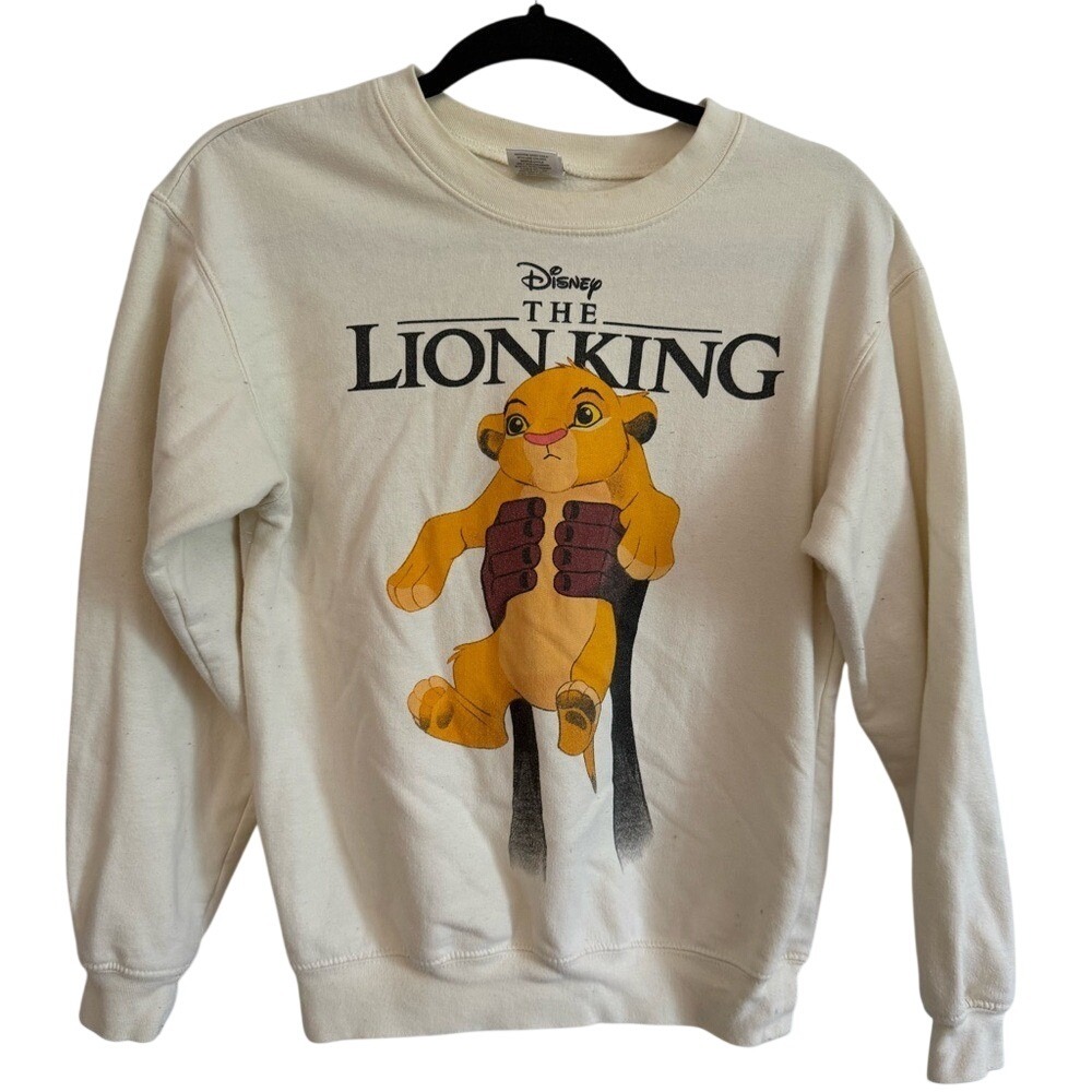Disney The Lion King Cream Crewneck Sweater